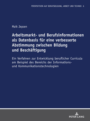 cover image of Arbeitsmarkt- und Berufsinformationen als Datenbasis fuer eine verbesserte Abstimmung zwischen Bildung und Beschaeftigung